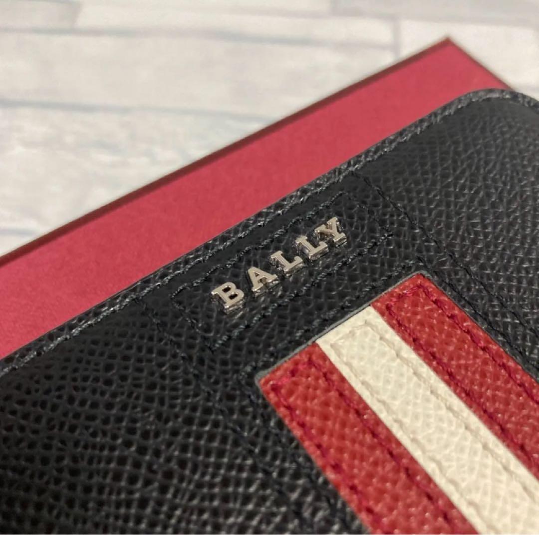 BALLY バリー ミニウォレット ケース 小銭入れ レザー ブラック