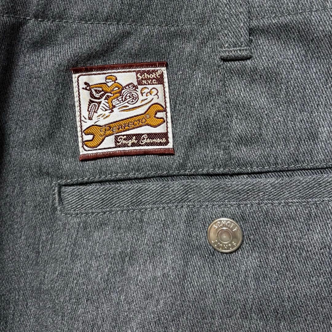 Schottフリスコワークパンツ TCツイル 36 日本製 バイカー アメカジ