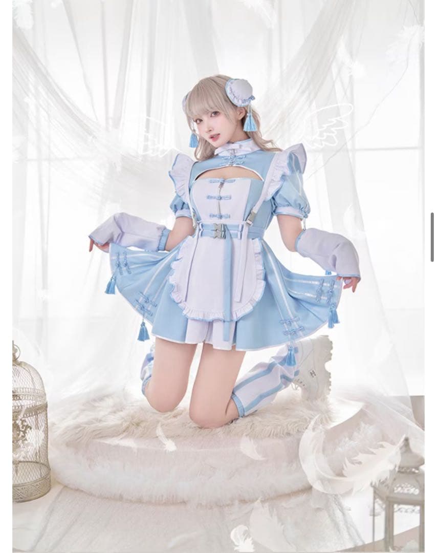 天使界隈..チャイナワンピースドールメイド