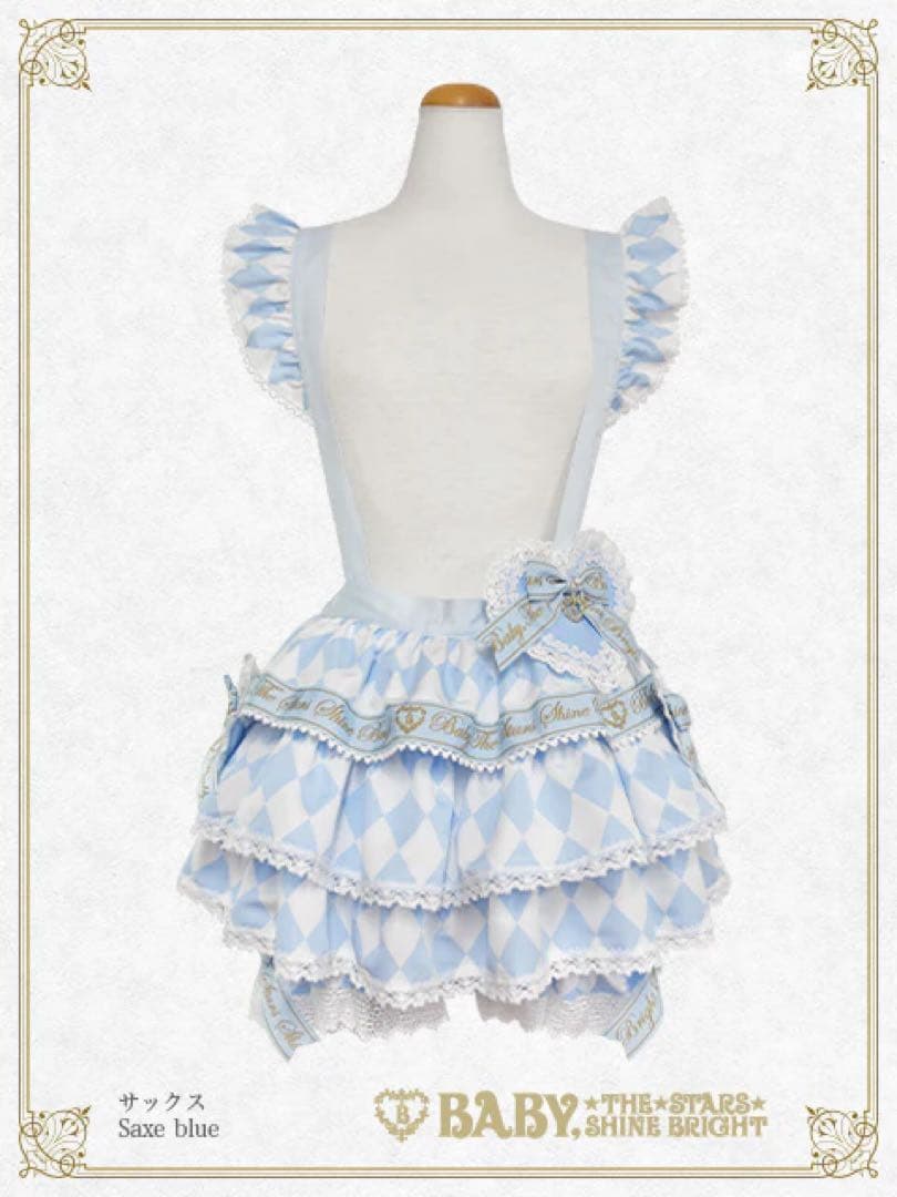 BABY　Alice in Sweet Labyrinthフリルパンツ サックス