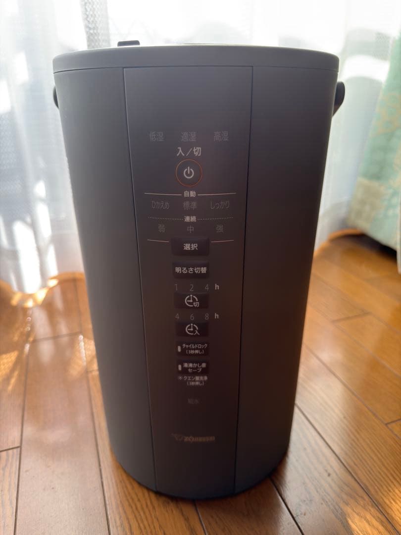 象印 スチーム式加湿器 EE-DD50 グレー