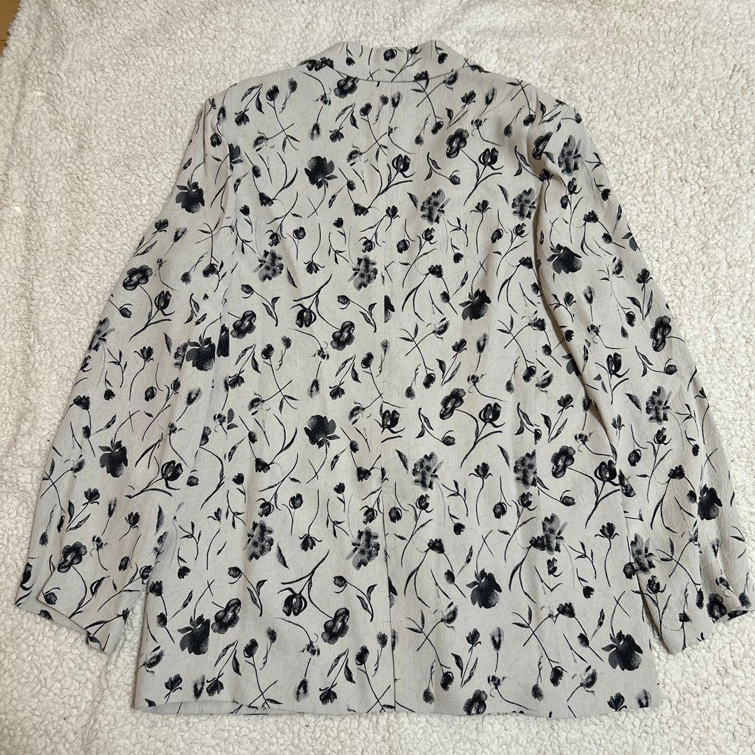 未使用　resil レジル　ヤマダヤ　桐生　ジャケット　花柄　日本製　9号