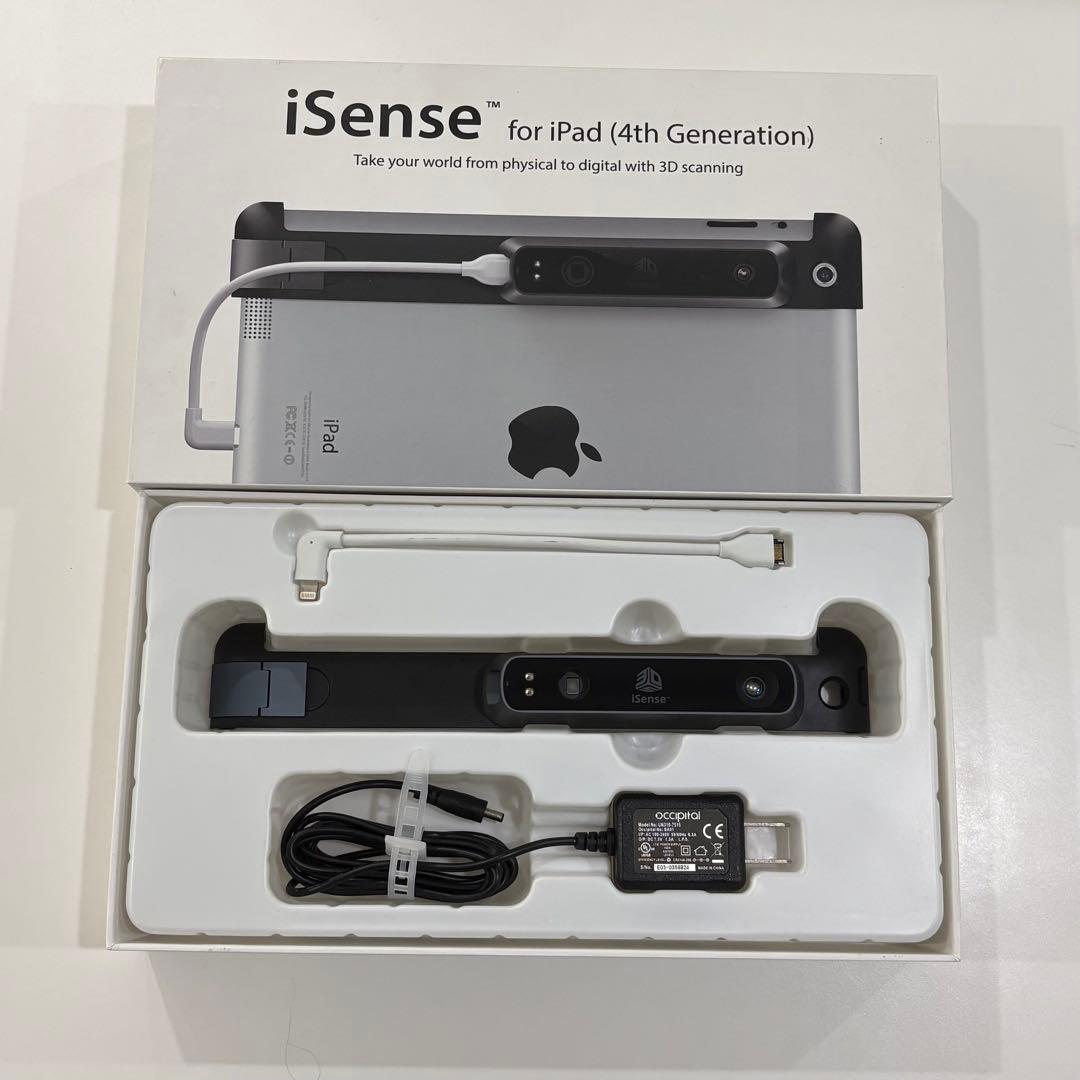 iSense 3Dスキャナー iPad第4世代用