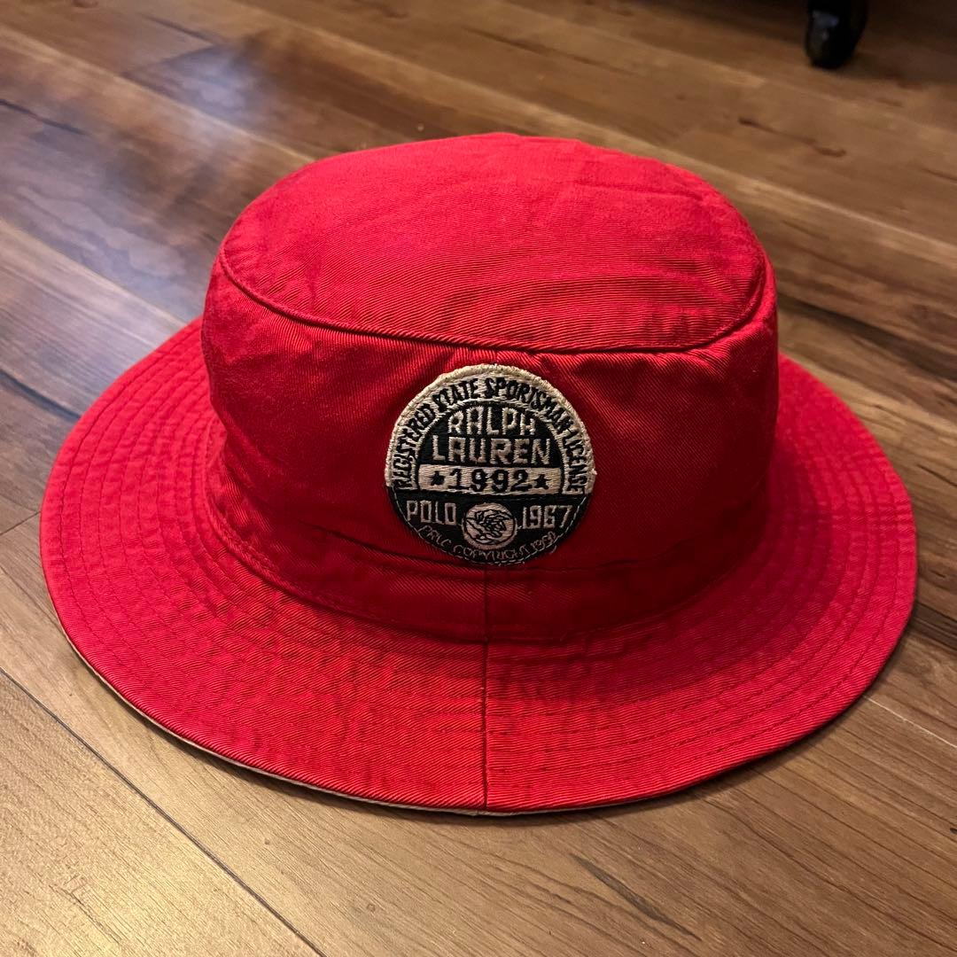 Polo 1992ハット polo sportsmanビンテージレア