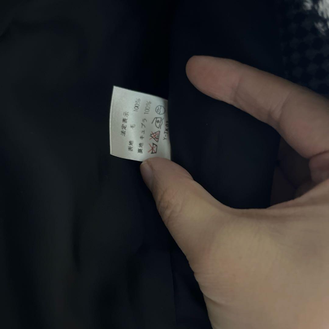 Christian Dior 千鳥紋テーラードジャケット厚手