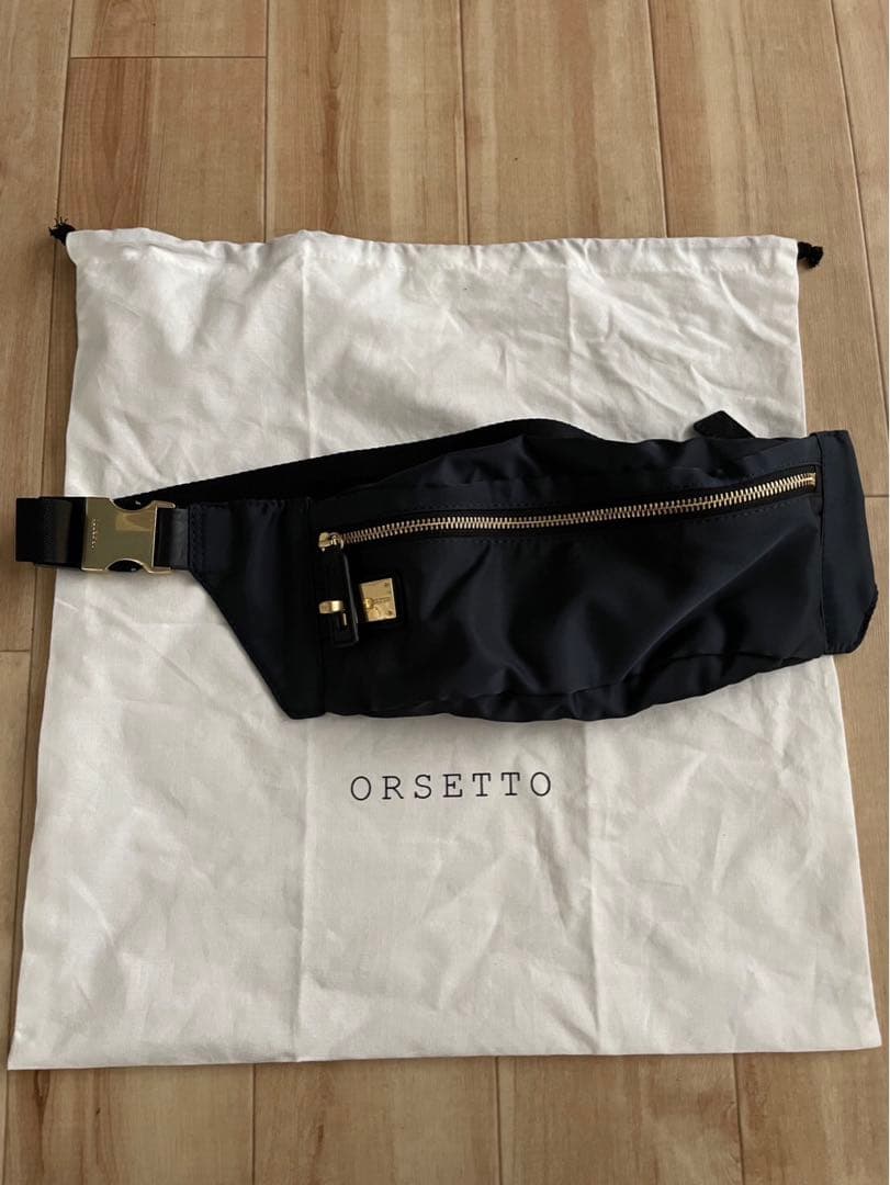 【ピノ】ORSERTO ネイビー ボディバッグ