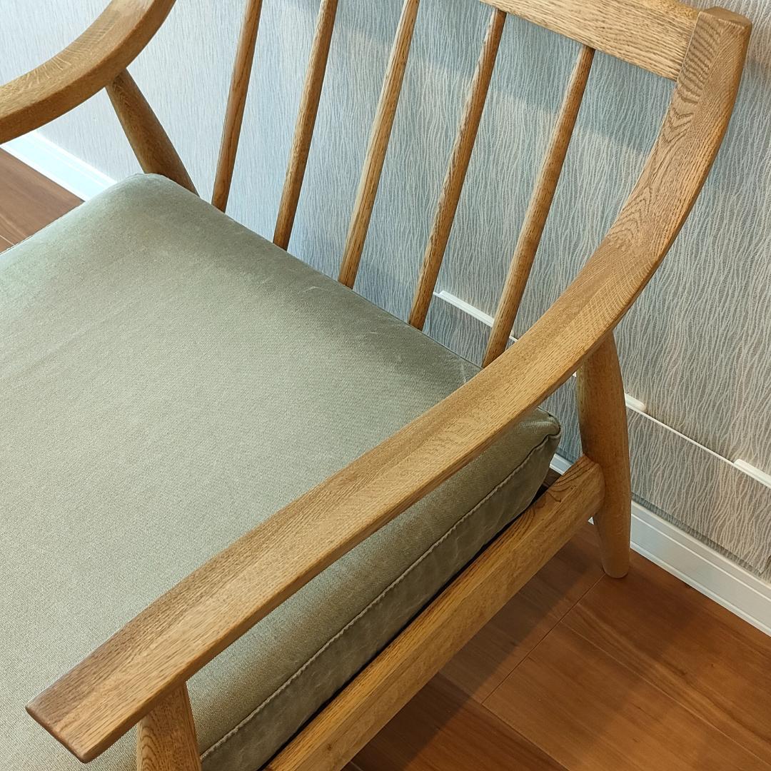 関家具　ヴィンテージ　アームチェア　アルネ　ラウンジチェア②