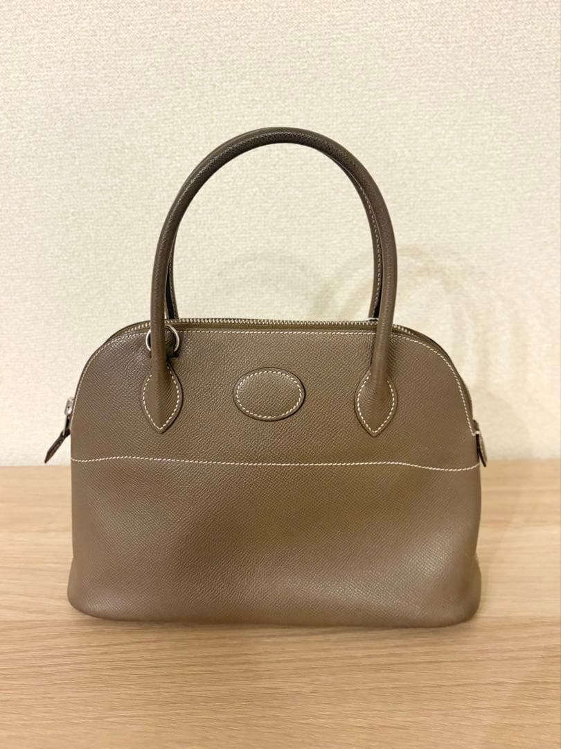 【最終お値下げ】HERMES エルメス ボリード 27 エプソン エトゥープ