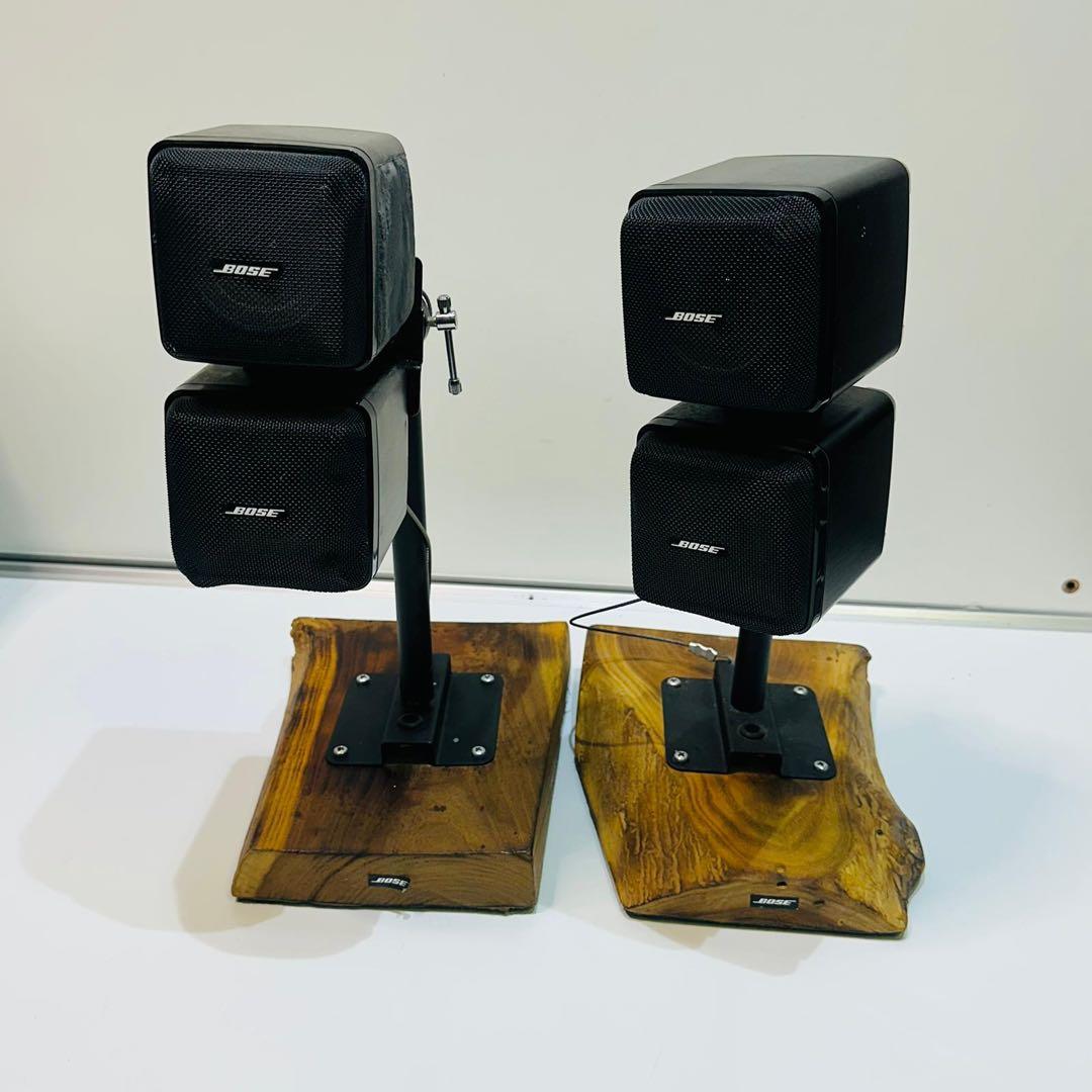 Bose 小型スピーカー 4個セット スタンド付き