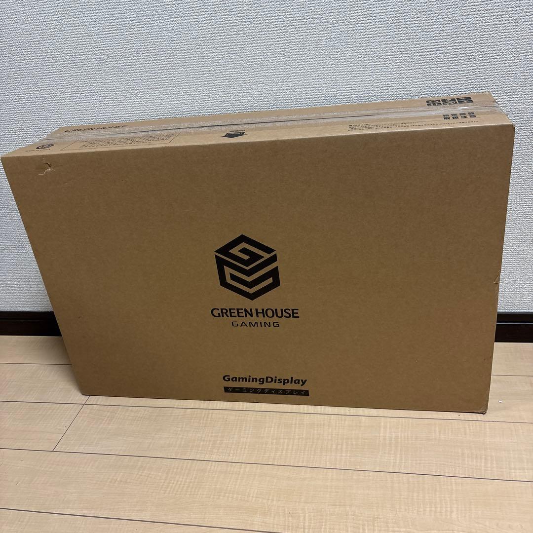 グリーンハウス 23.8インチ ゲーミングモニターGH-ELCG238B-WH