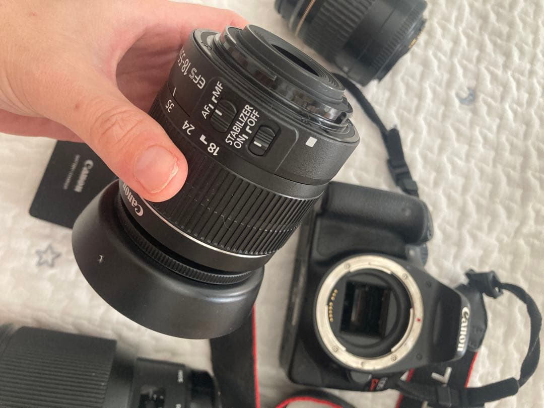 Canon カメラ・レンズまとめ売り SIGMA85mm付