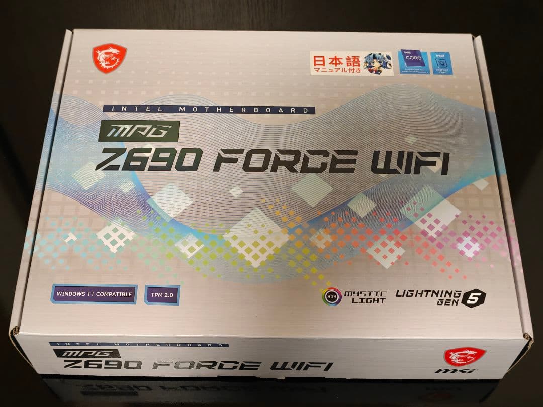 マザーボード MSI MPG Z690 FORCE WIFI & i5 13600KF
