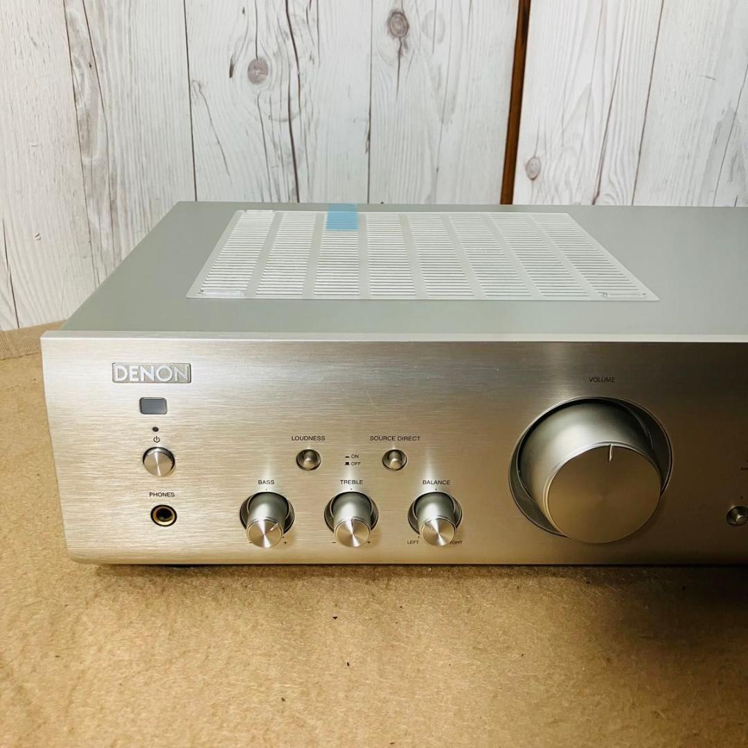 【美品】DENON プリメインアンプ PMA-390RE リモコン付き シルバー