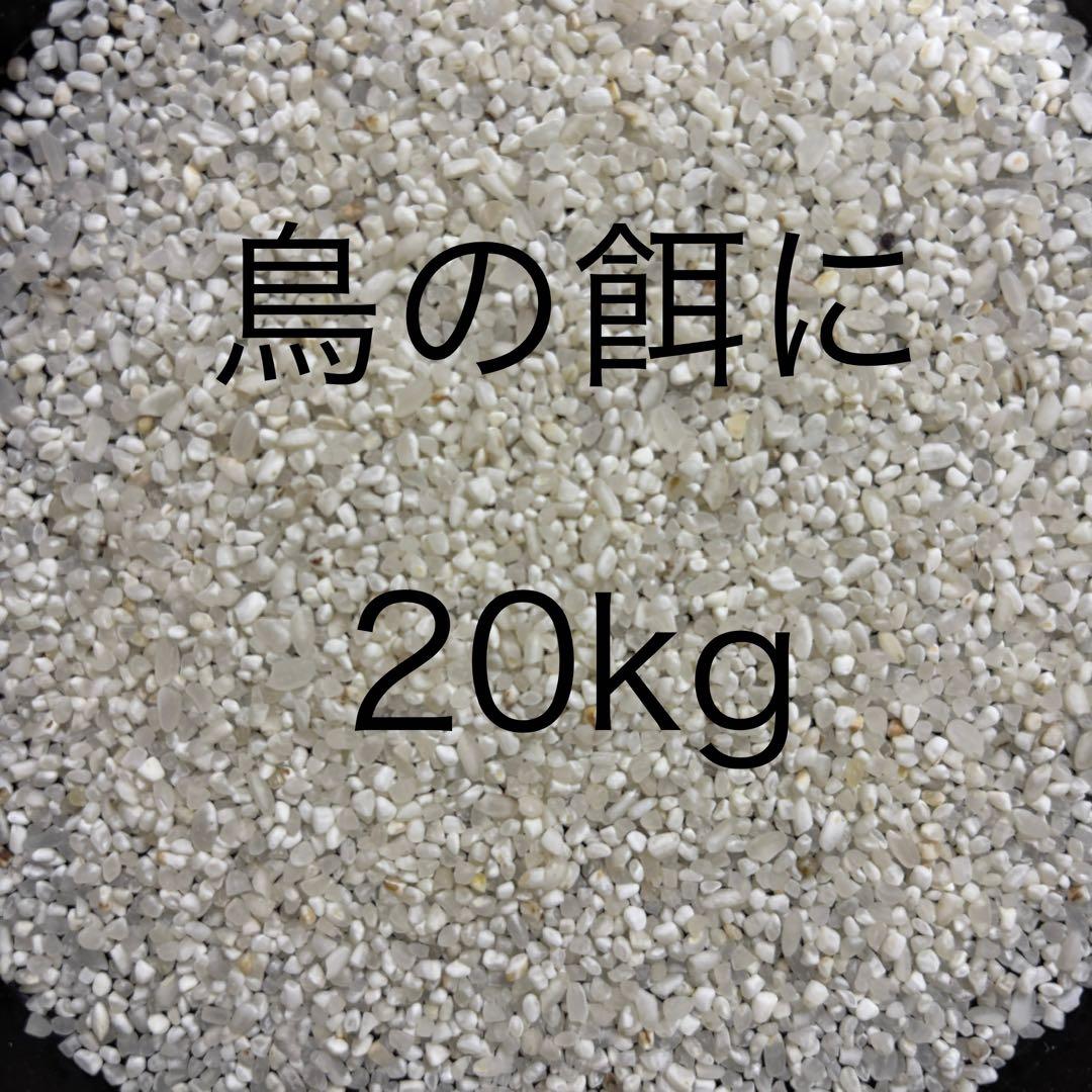 鳥餌 小動物 砕米10kg×2 （20キロ）