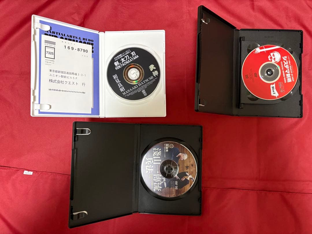 武神館　システマ剣術　浅山一傳流兵法　武術　DVDセット