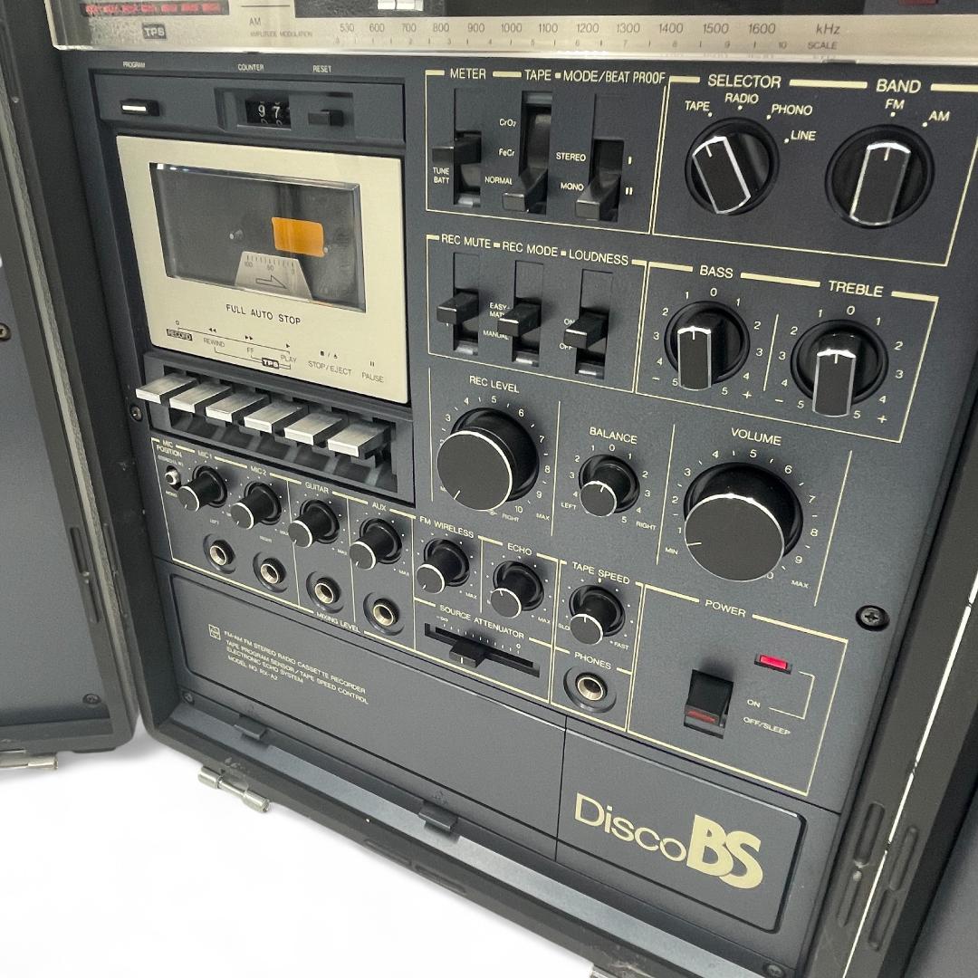 【動作確認済】稼動品！DiscoBS RX-A2 ポータブルラジカセ