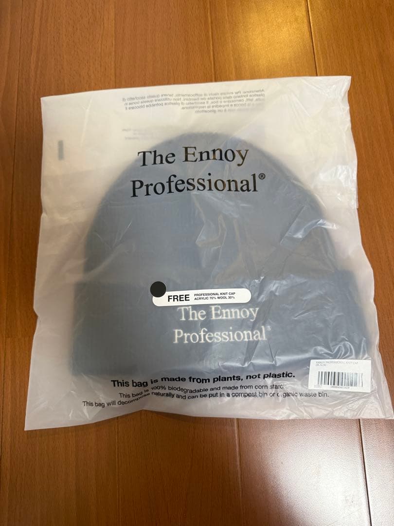 【最安】ENNOY PROFESSIONAL KNIT CAP (BLACK)