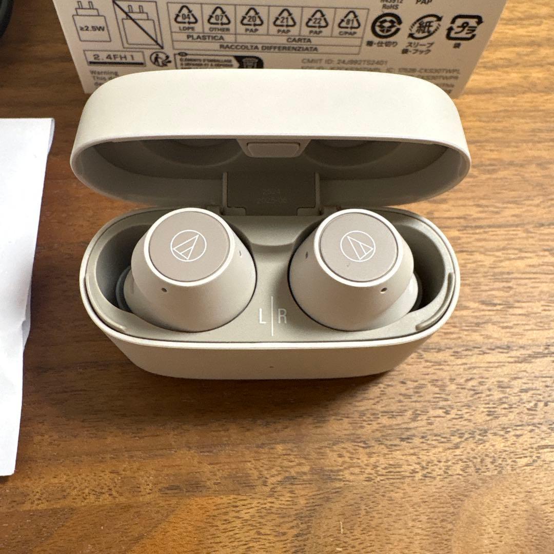 ATH-CKS30TW+/BG(ライトベージュ) Bluetooth