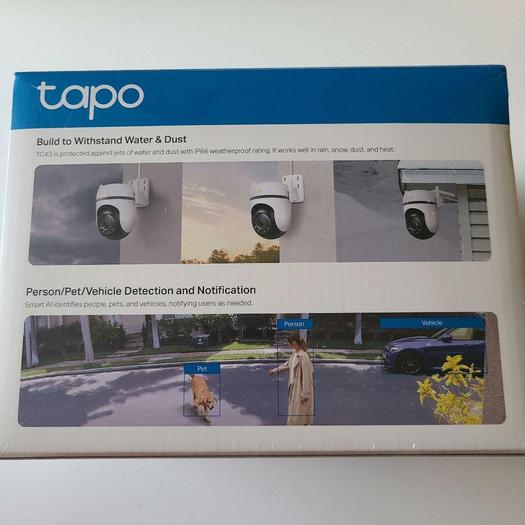 tp-link Tapo TC43 防犯カメラ＋512GB SDカード セット