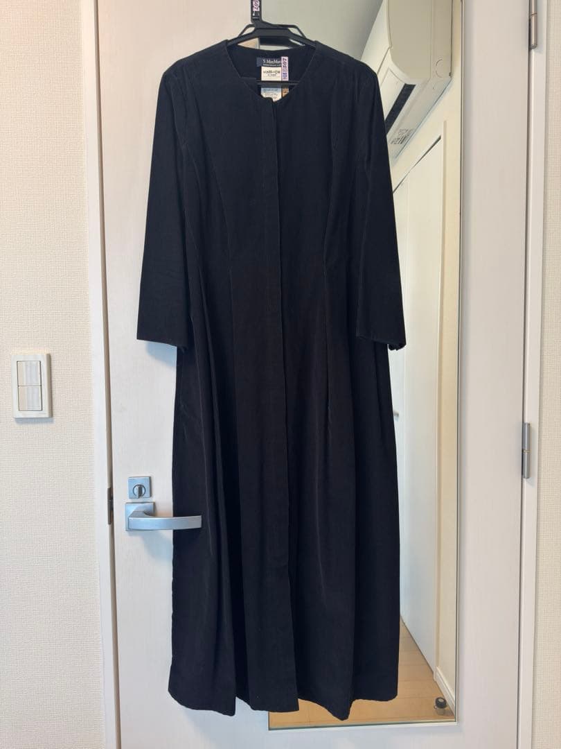S Max Mara マックスマーラ　コーデュロイワンピース