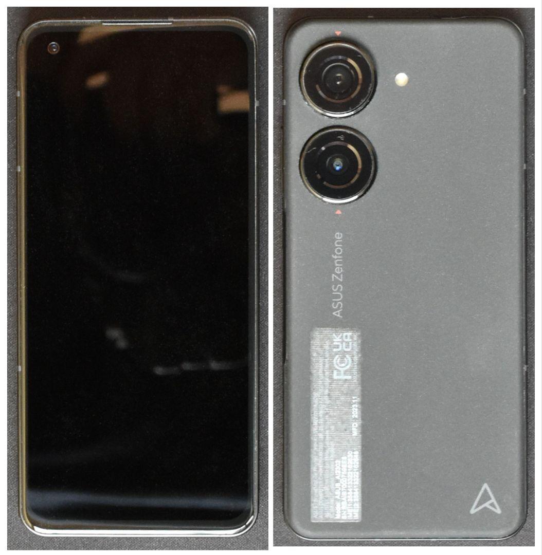 ASUS Zenfone10 8GB/128GB ミッドナイトブラック【国内版】