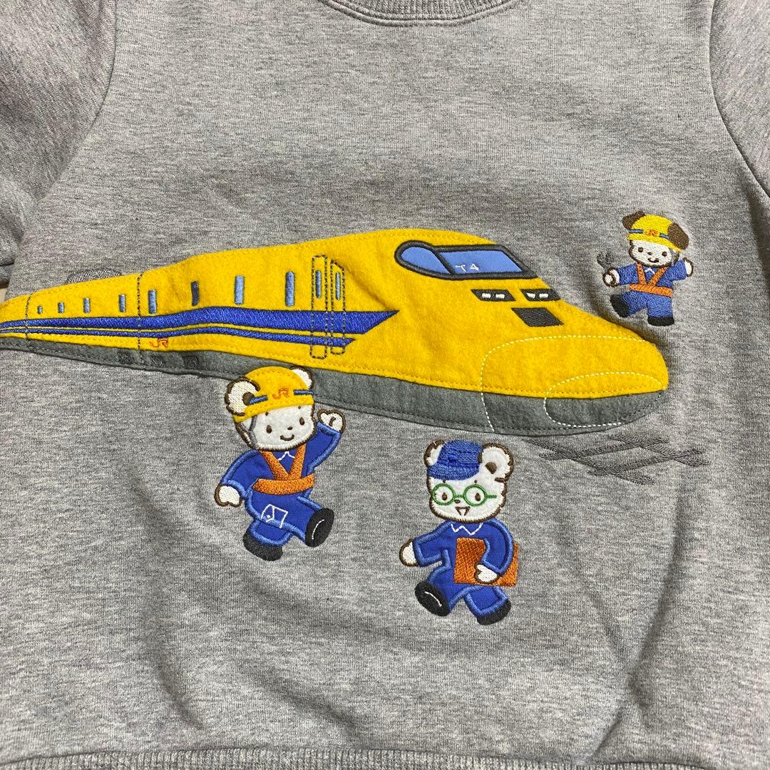 ファミリア　新幹　ドクターイエロー　トレーナー　100