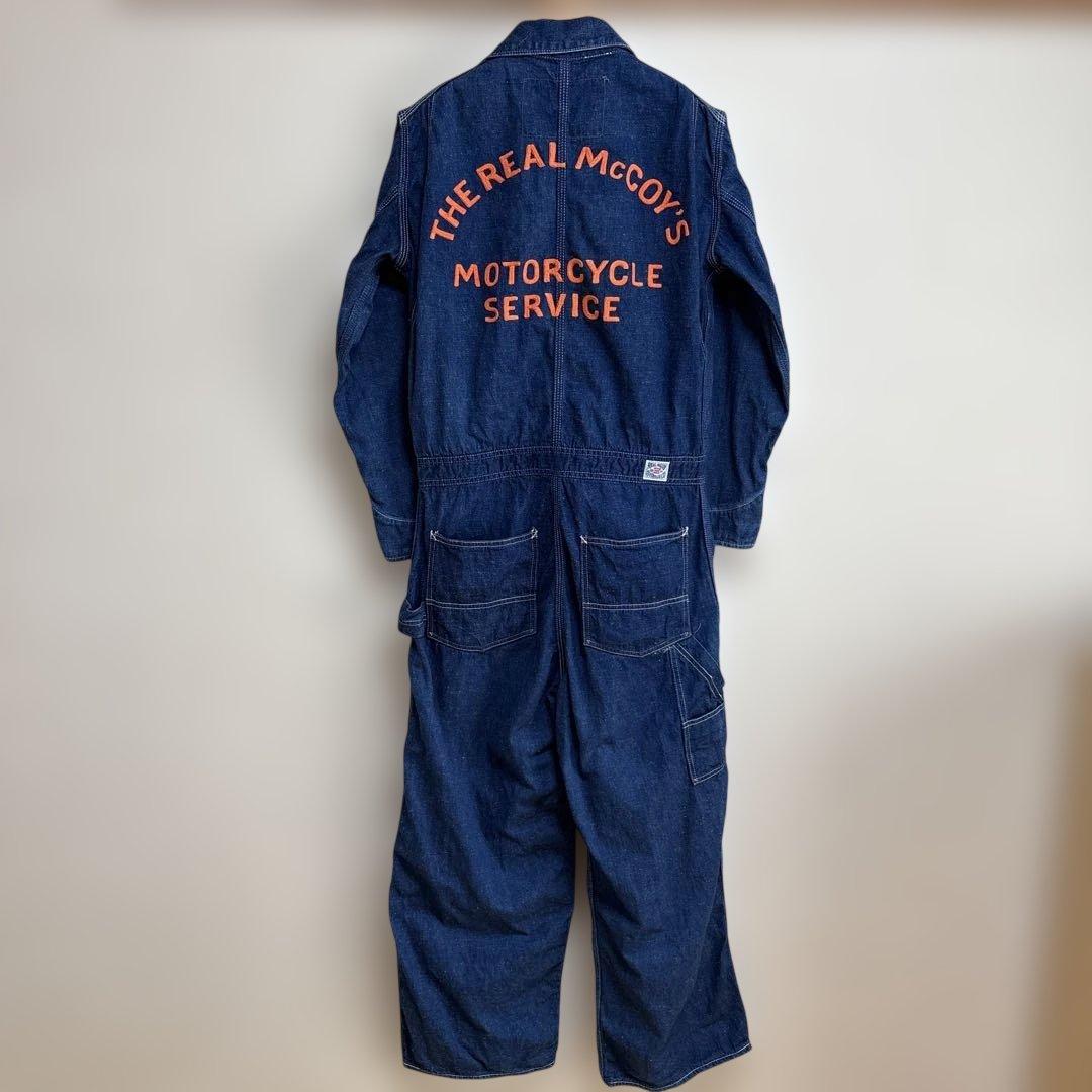 THE REAL McCOY'S デニムオーバーオール(オマケ付き)