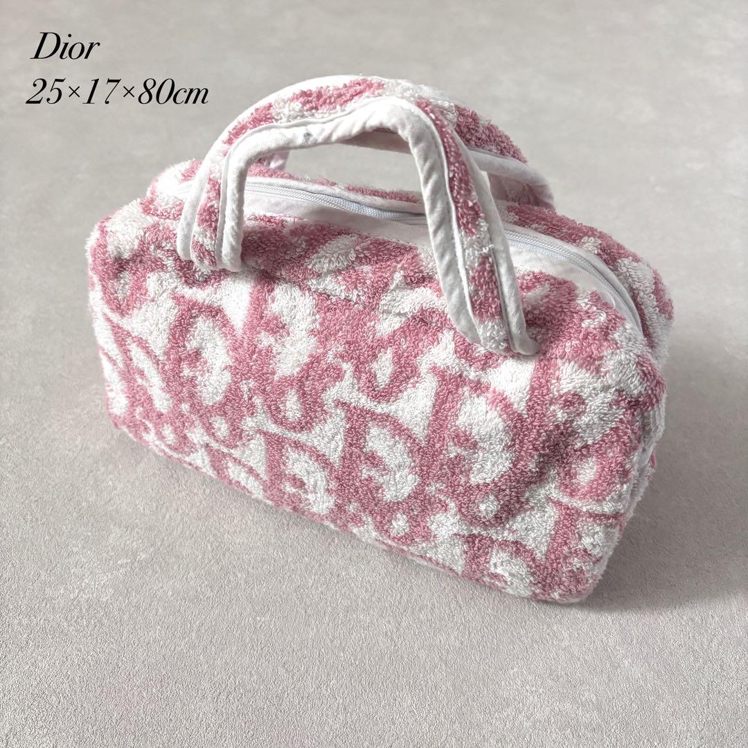 ⭐︎希少 Dior ディオール トロッター ハンドバッグ ミニボストン ピンク