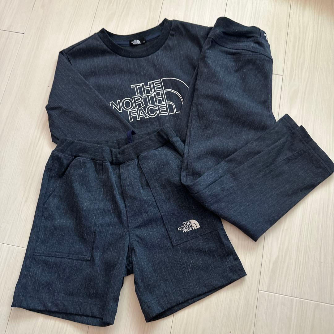 THE NORTH FACE Tシャツとショートパンツセット 120