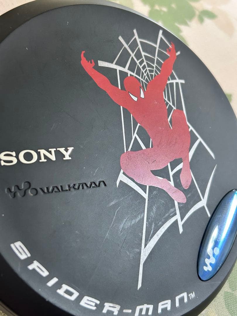 SONY D-EJ775 スパイダーマンデザイン ポータブルCDプレーヤー