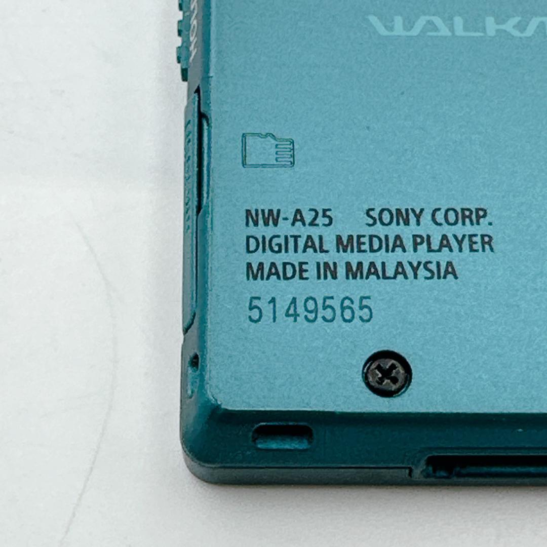 ほぼ未使用✨SONY WALKMAN NW-A25 16GB ターコイズグリーン