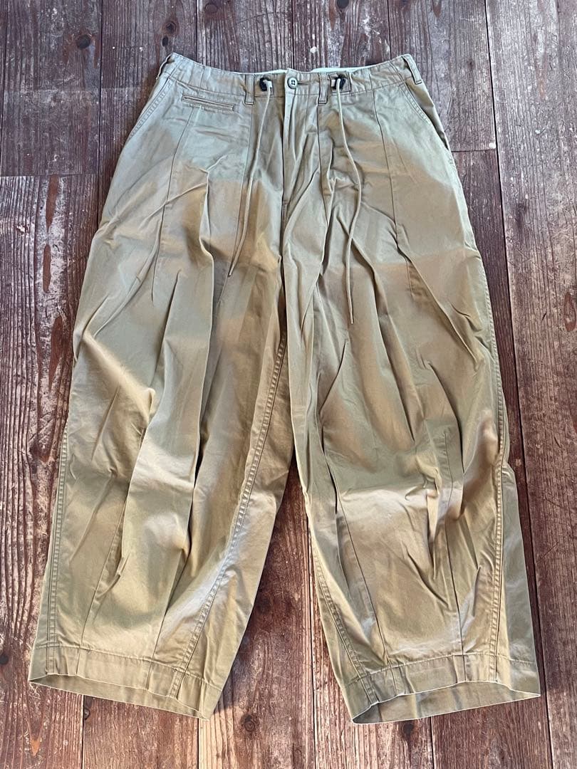 Needles ニードルス H.D. Pant Militaryヒザデルパンツ