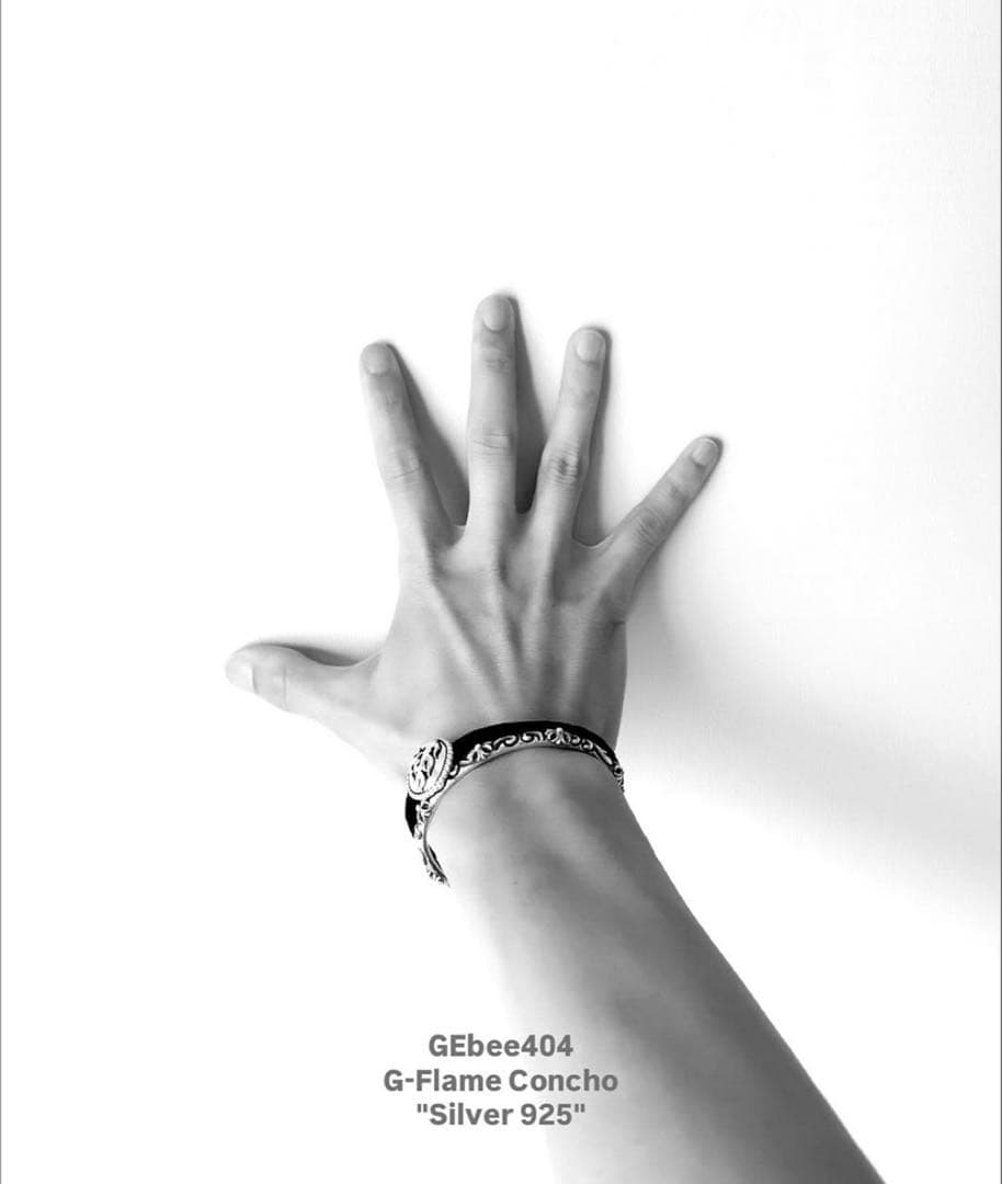 GEbee404 G-Flame Concho シルバー925
