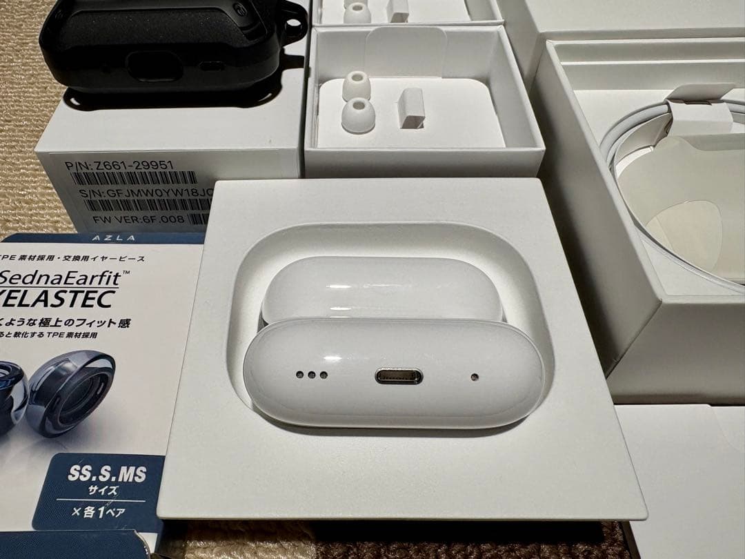 【美品&付属品完備】AirPodsPro 第2世代 lightning