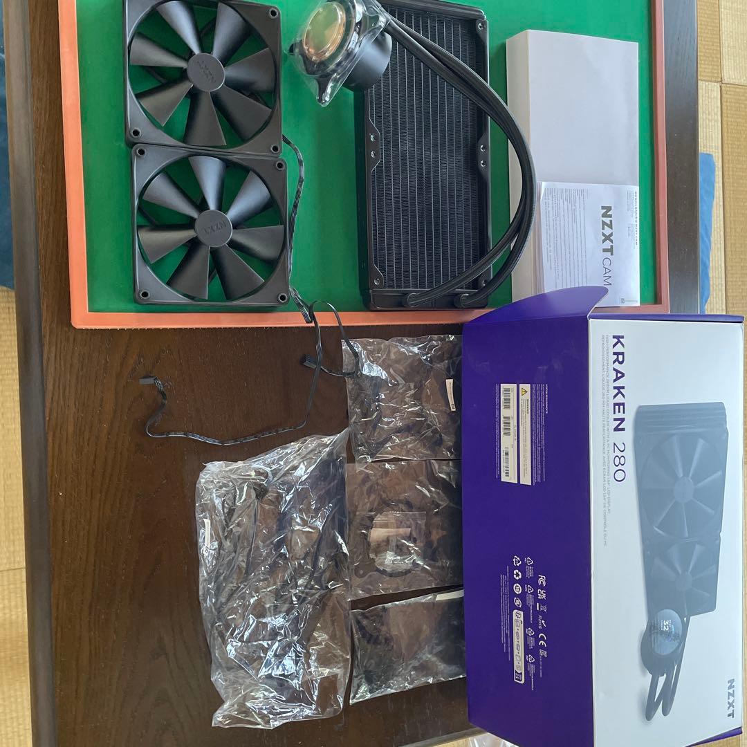 NZXT KRAKEN280 BLACK 簡易水冷CPUクーラー