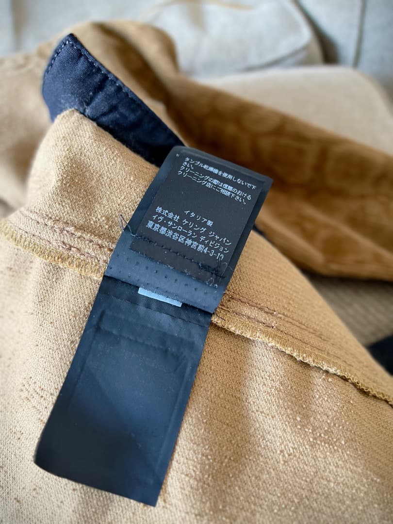 SAINT LAURENT 16AW ウエスタン ジャケット パイソンプリント