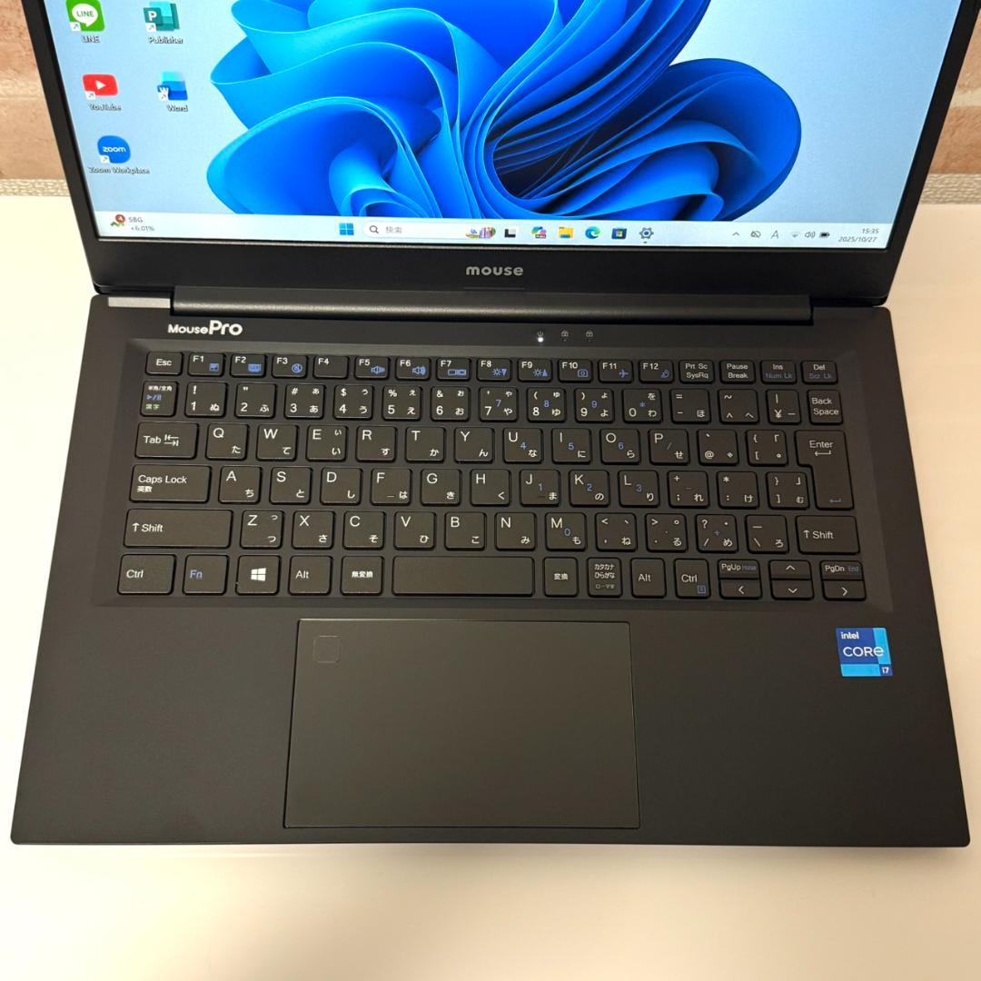★第11世代Corei7★ メモリ32GB 2021年製 Mouse F92