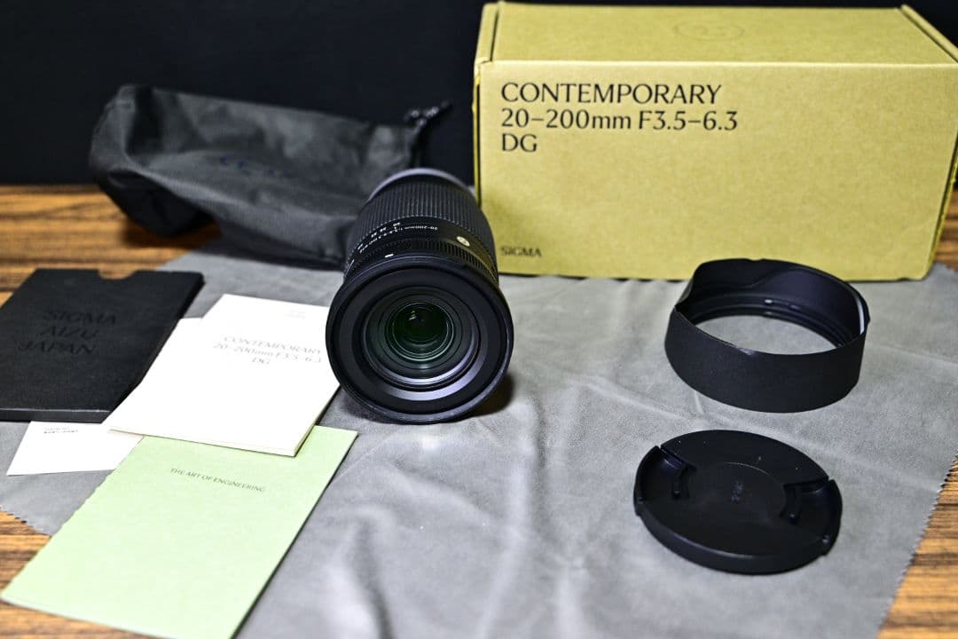 シグマレンズ 20-200mm F3.5-6.3 DG Sony E マウント