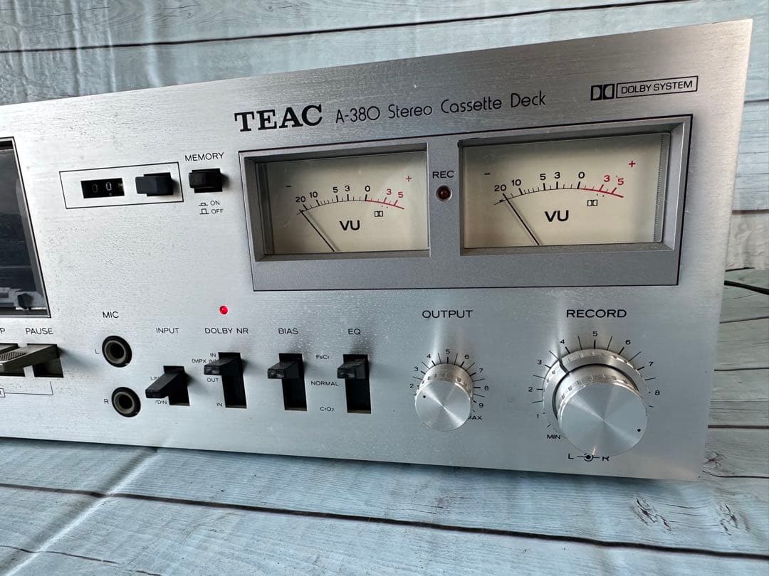 TEAC A-380ステレオカセットデッキ(H12)