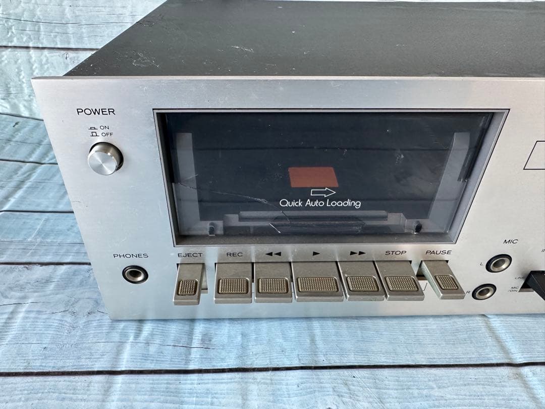 TEAC A-380ステレオカセットデッキ(H12)