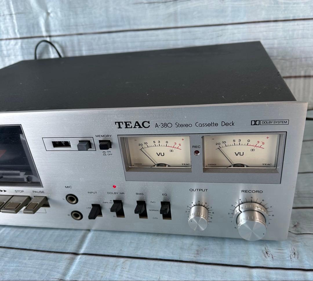 TEAC A-380ステレオカセットデッキ(H12)
