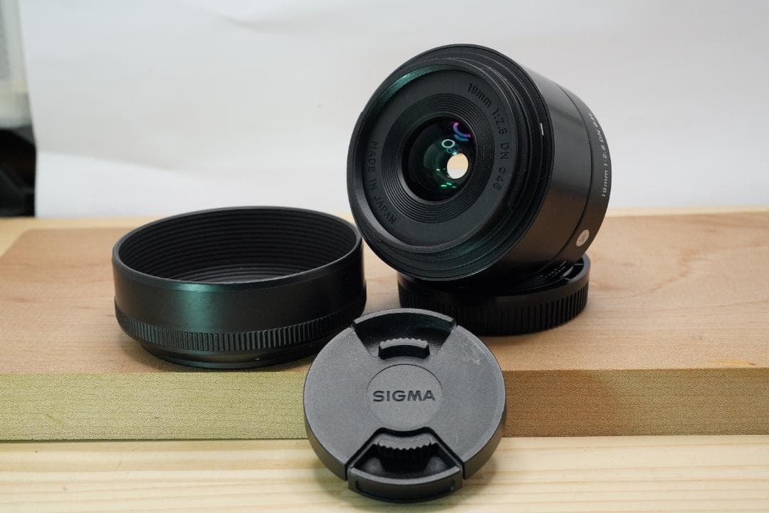 【光学美品】SIGMA ART 19mm F2.8 DN マイクロフォーサーズ
