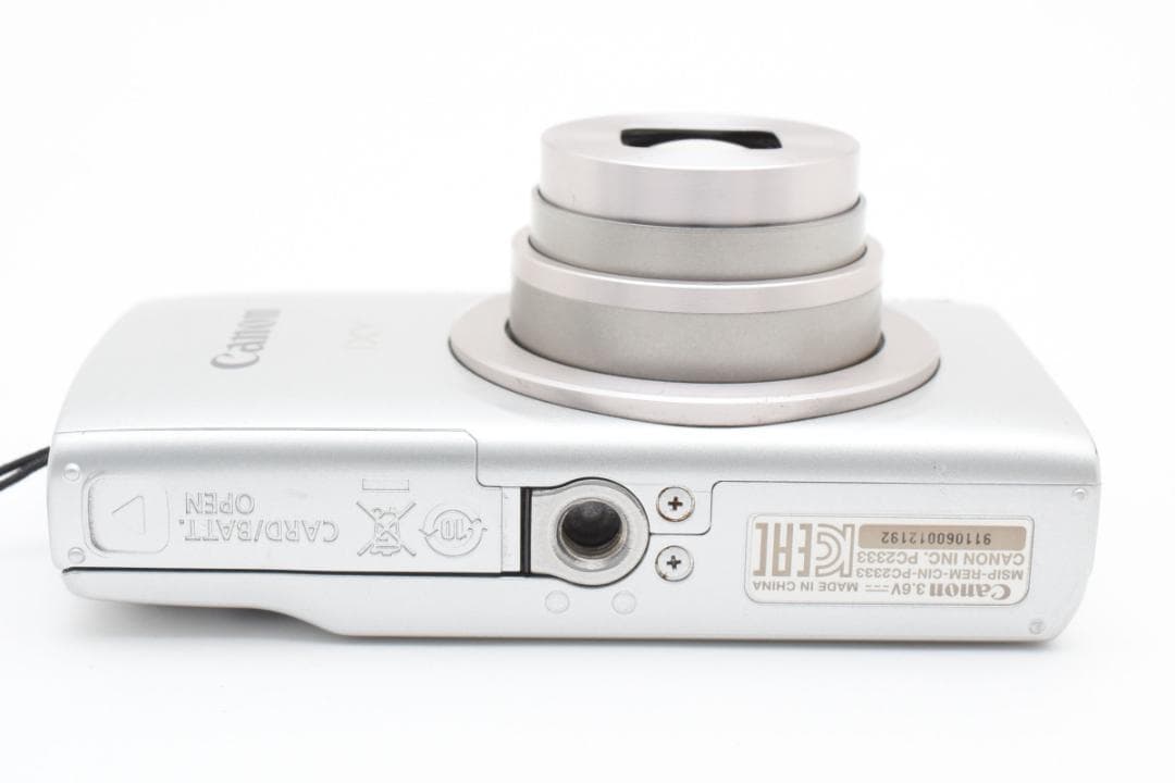 【動作確認済】CANON IXY 200 シルバー キャノン２