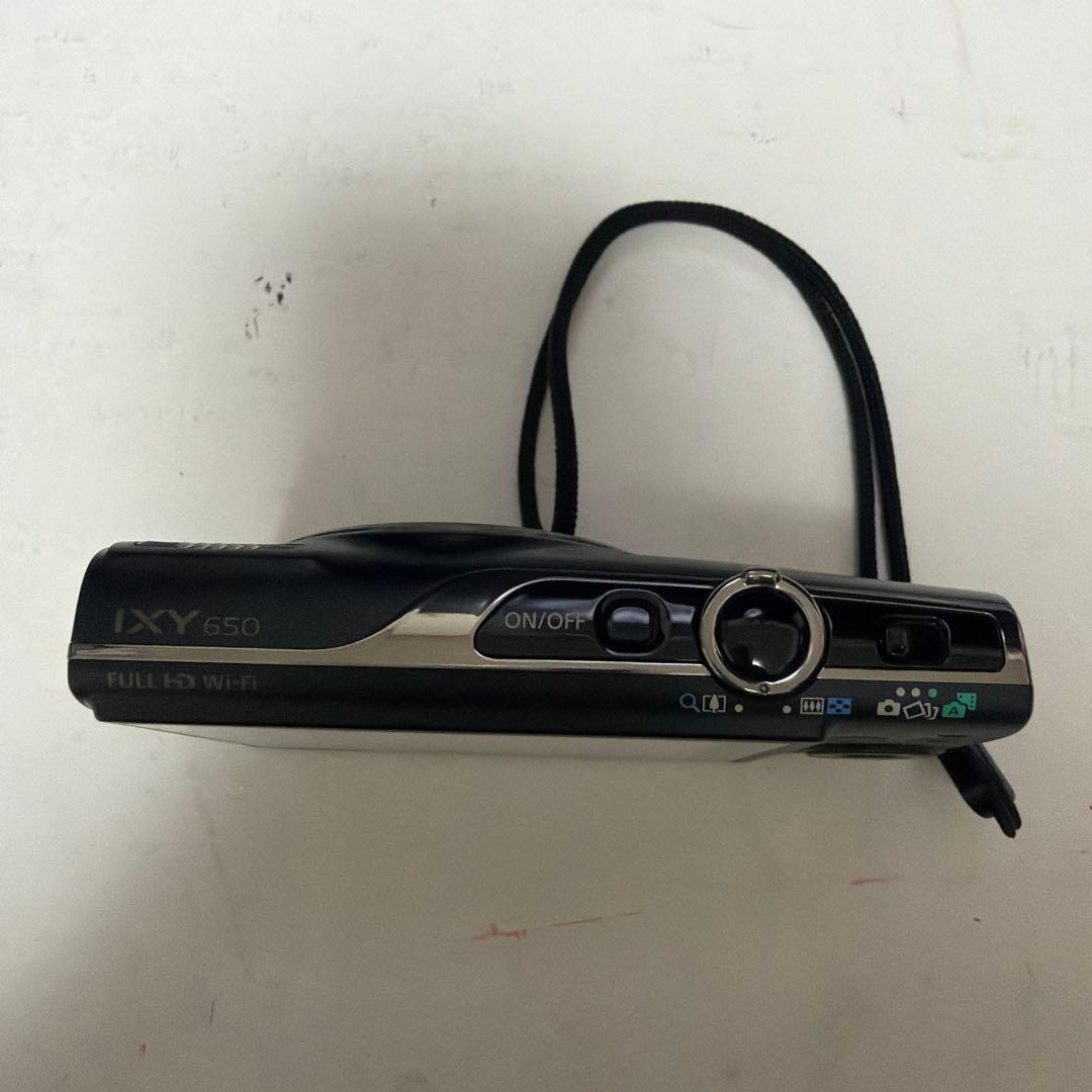 Canon コンパクトデジタルカメラ IXY 650 ブラック