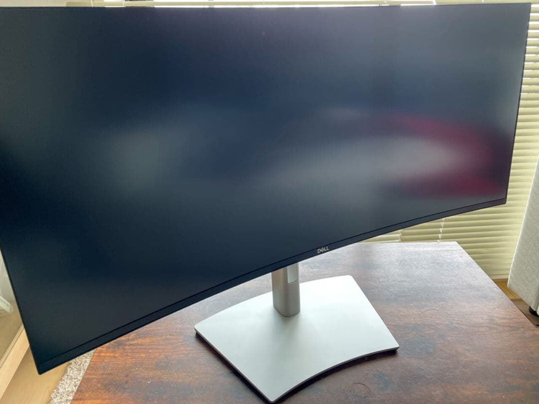 【美品】Dell U3421WE 曲面ウルトラワイドモニター