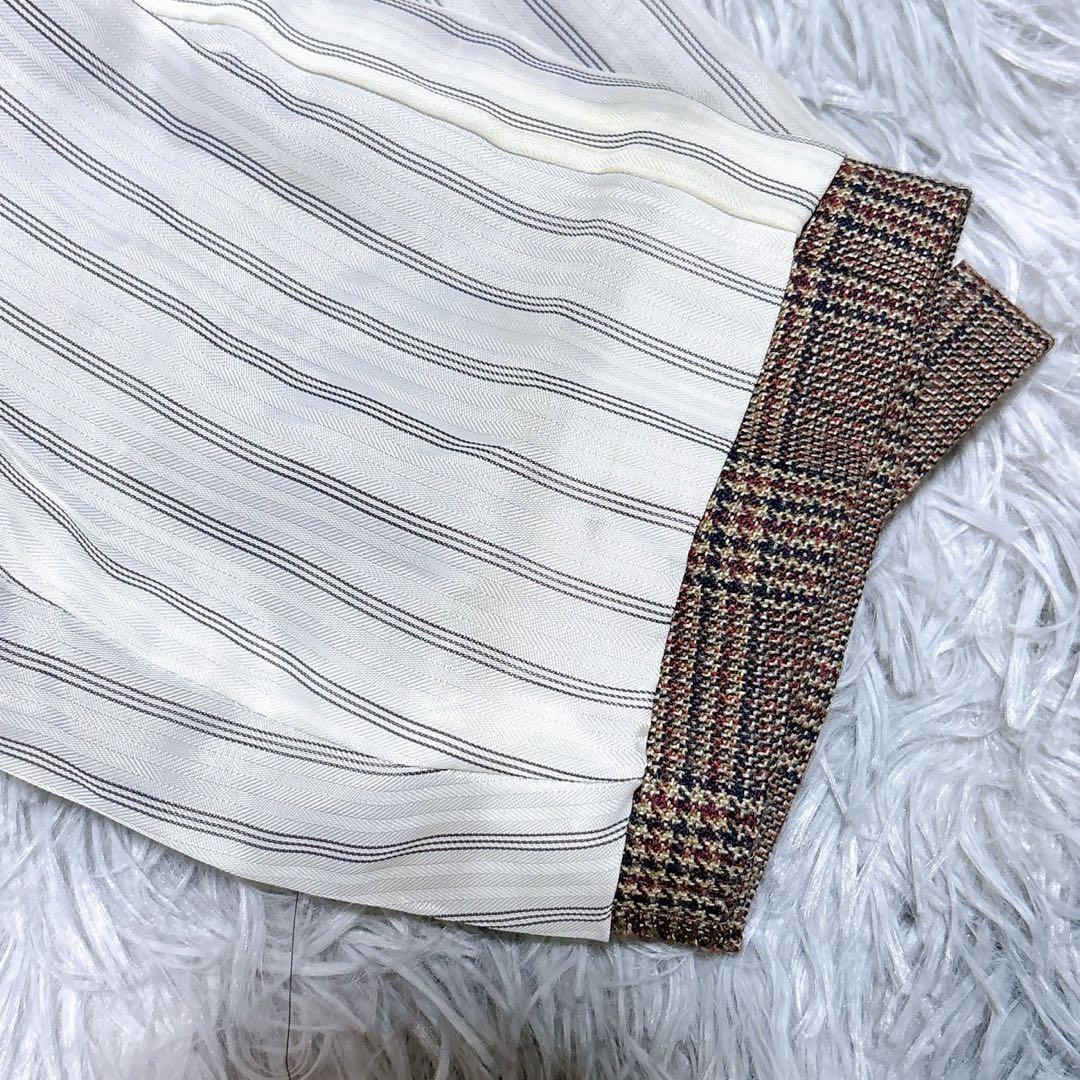 allureville ダブルブレスト テーラードジャケット (1) ブラウン系