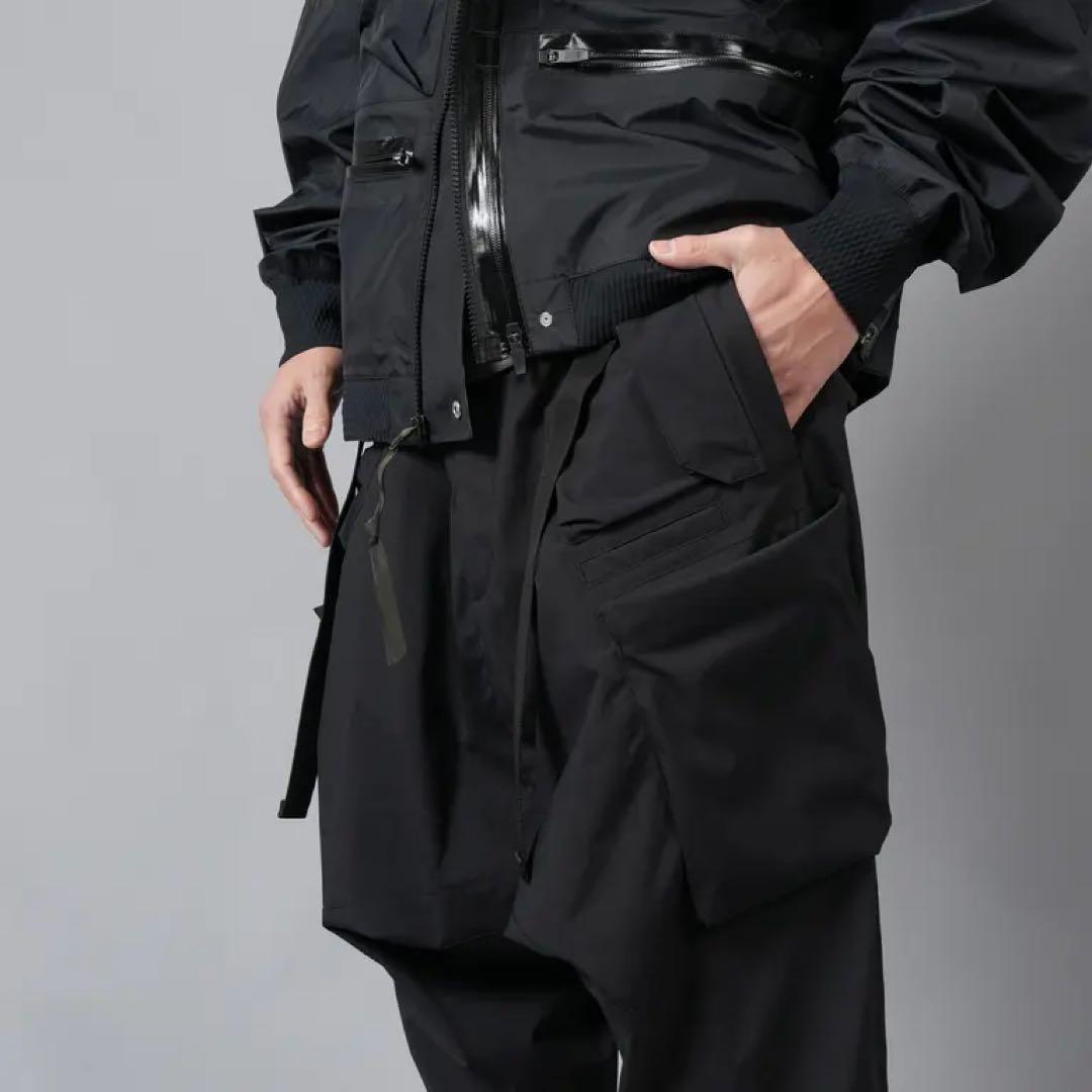 美品ACRONYM P30A-E ブラック M サルエルパンツ