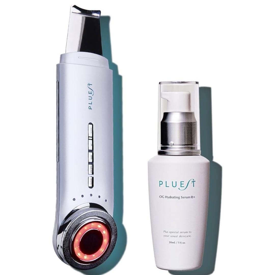 PLUEST プルエスト マルチフェイシャルスパ セラム 美顔器・美容液セット
