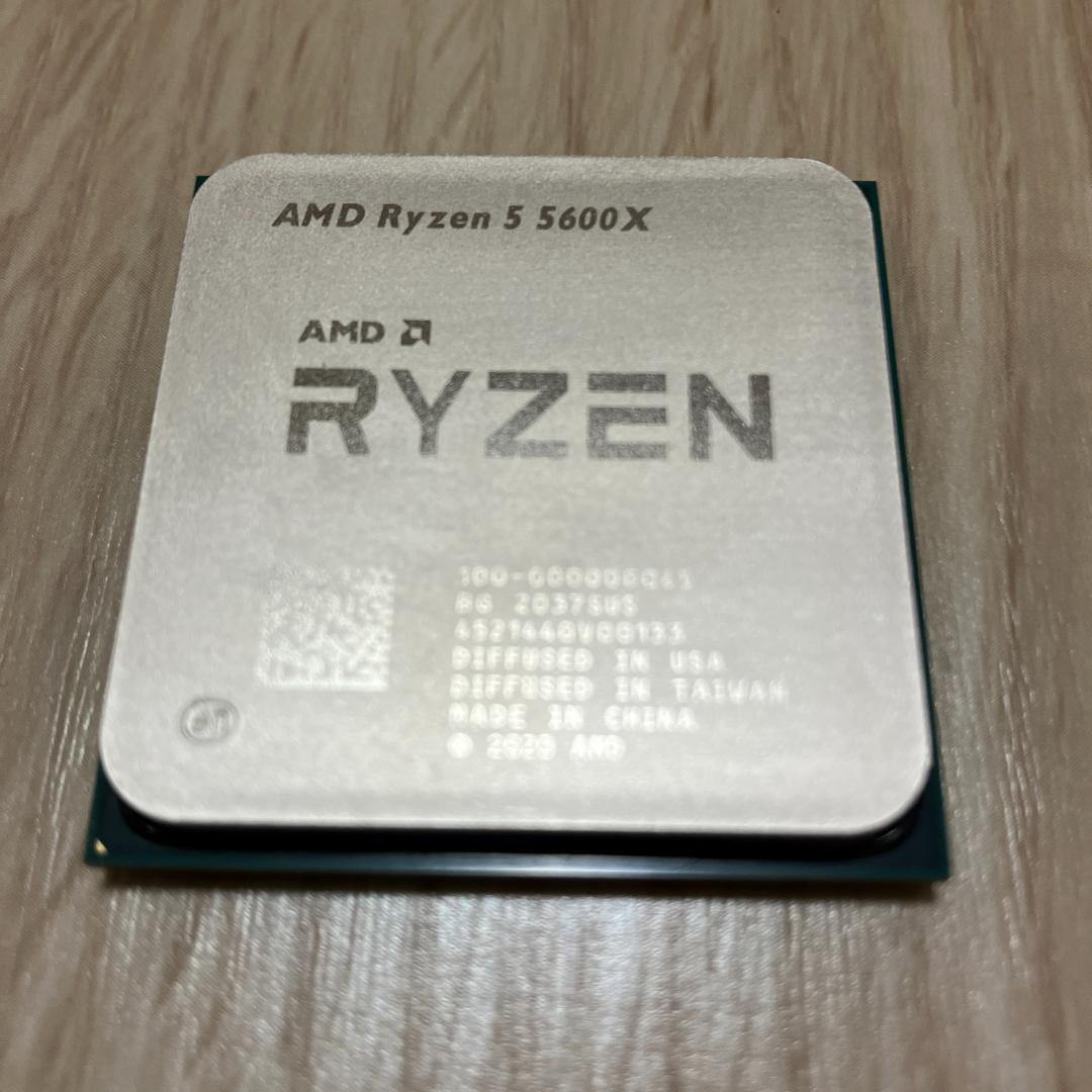 AMD Ryzen 5 5600X 付属クーラー未使用