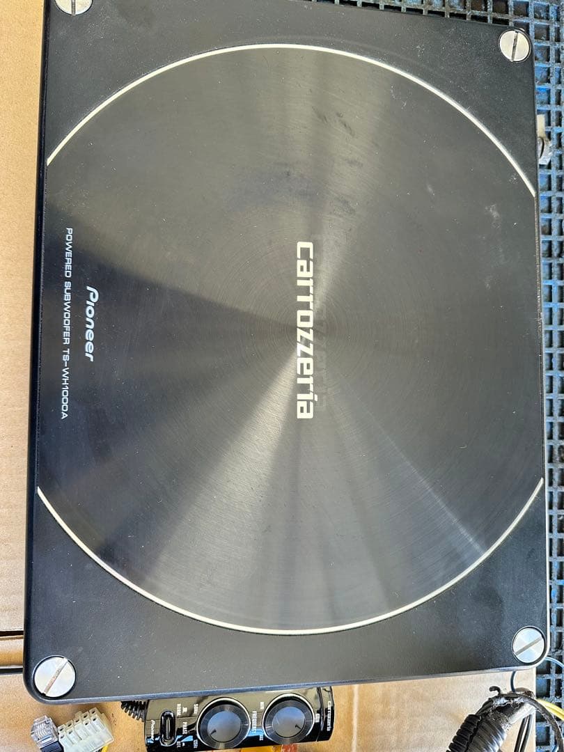 Pioneer carrozzeria ウーファー 配線一式付き